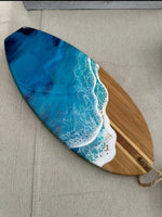 Load image into Gallery viewer, Saturday 9/19/26 12pm-Resin Class-Choose Your Project- Tray or Carbonized Bamboo or Surfboard
