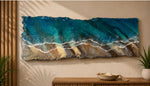 Load image into Gallery viewer, One of a kind Resin wall art 24”x72”
