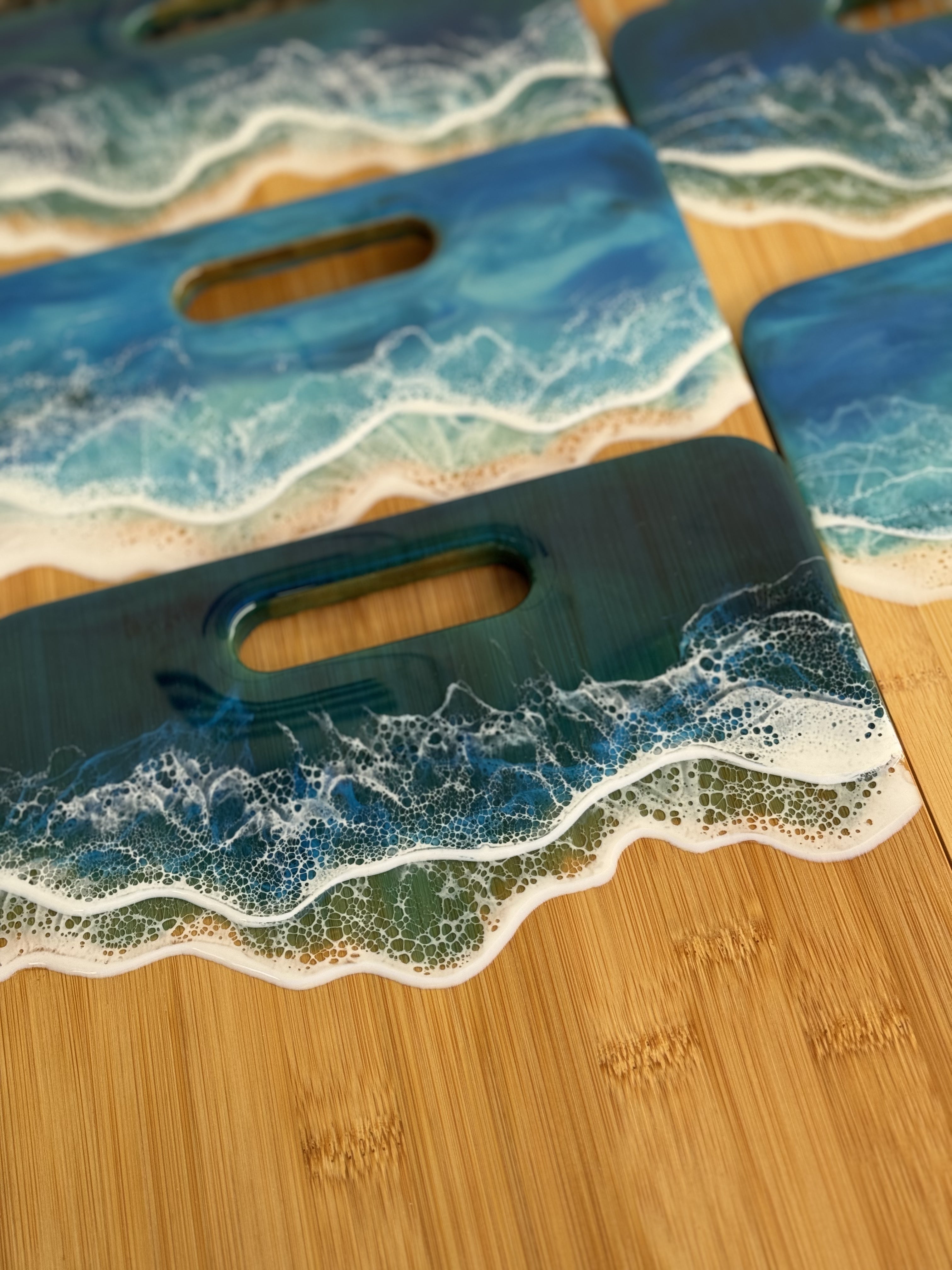 Friday 8/16/24 6pm Resin Class - Bamboo Serving Board