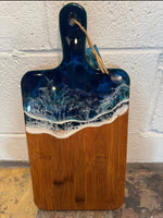 Load image into Gallery viewer, Saturday 9/19/26 12pm-Resin Class-Choose Your Project- Tray or Carbonized Bamboo or Surfboard
