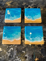 Load image into Gallery viewer, Saturday 8/29/26 11am Resin Class - Coaster Set
