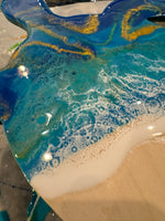Load image into Gallery viewer, Tuesday 8/11/26 6pm Resin Class - Turtle Wall Art
