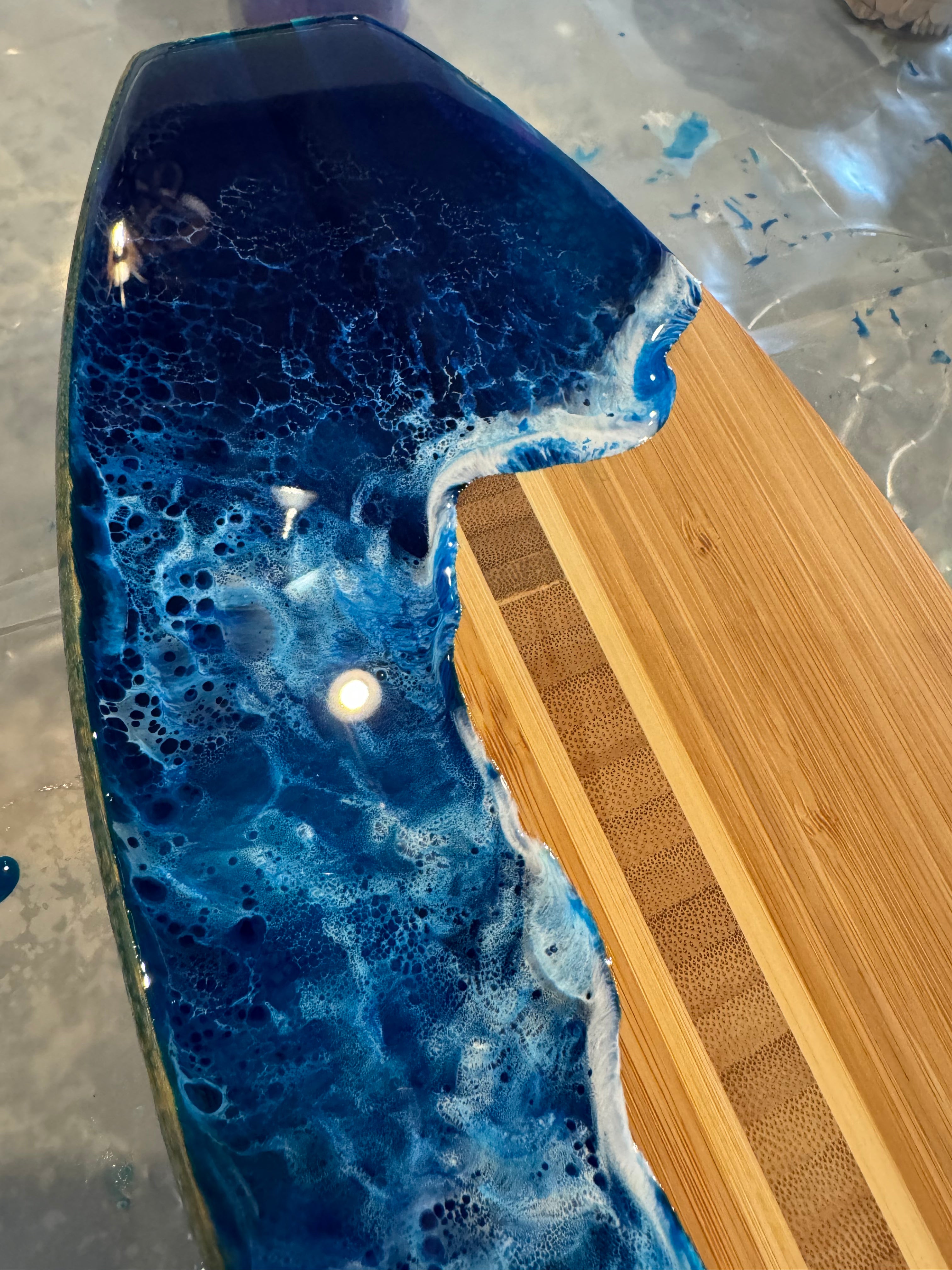 Tuesday 12/17/24 6pm Resin Class - Bamboo Surfboard