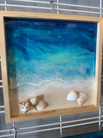 Load image into Gallery viewer, Beginner-friendly epoxy resin class in San Clemente CA where couples and friends create one-of-a-kind resin art in a guided studio experience
