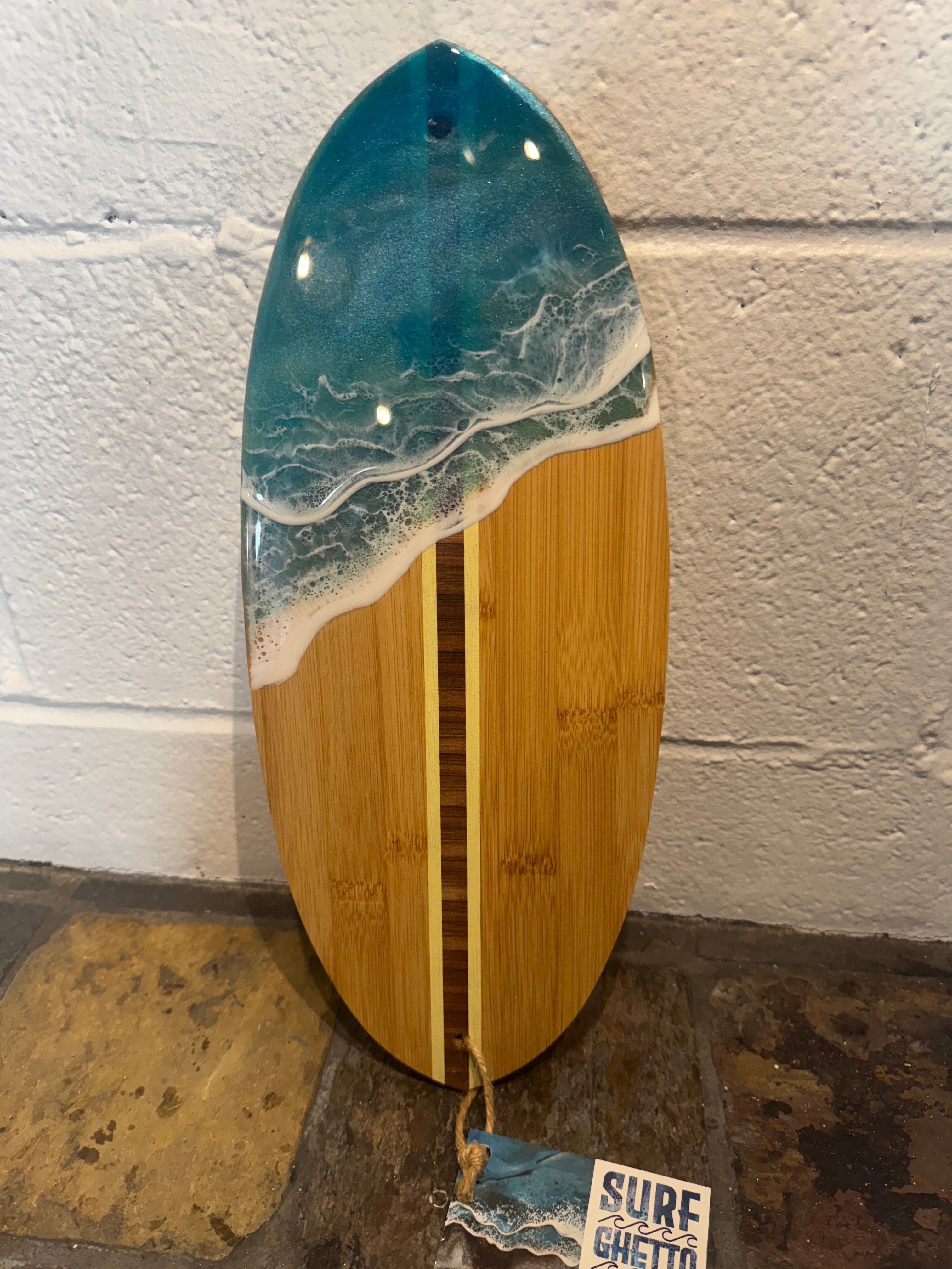Shimmering 14”x6” Surfboard