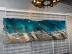 Load image into Gallery viewer, One of a kind Resin wall art 24”x72”
