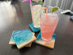 Load image into Gallery viewer, custm wave resin coasters
