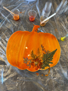 Sunday 10/12/25 12pm Resin Class - Pumpkin Decorating
